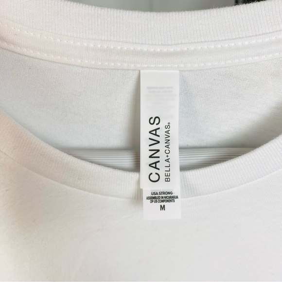 πBella Canvas Fall Spice Girl White graphic Tee size Large - Picture 5 of 7